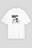 Al Pacino Unisex Baskılı Beyaz Tişört