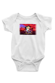 Aladdin Baskılı Beyaz Unisex Bebek Body - Zıbın
