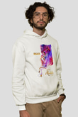 Aladdin Beyaz Unisex Hoodie