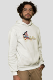 Aladdin Beyaz Unisex Hoodie
