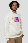 Aladdin Beyaz Unisex Hoodie