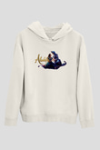Aladdin Beyaz Unisex Hoodie
