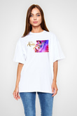 Aladdin Beyaz Unisex Tişört T-Shirt