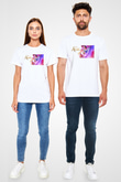 Aladdin Beyaz Unisex Tişört T-Shirt