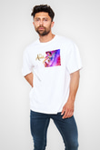 Aladdin Beyaz Unisex Tişört T-Shirt