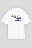 Aladdin Beyaz Unisex Tişört T-Shirt