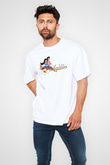 Aladdin Beyaz Unisex Tişört T-Shirt