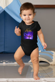 Aladdin Siyah Bebek Body - Zıbın