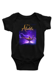 Aladdin Siyah Bebek Body - Zıbın