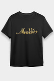 Aladdin Siyah Unisex Tişört T-Shirt