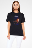 Aladdin Siyah Unisex Tişört T-Shirt