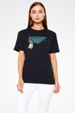 Aladdin Siyah Unisex Tişört T-Shirt