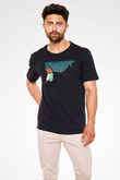 Aladdin Siyah Unisex Tişört T-Shirt