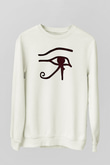 Alan Persons Project Baskılı Beyaz Unisex Sweatshirt