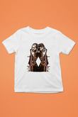 Alan Persons Project Baskılı Beyaz Unisex Beyaz Çocuk Tişört - Tshirt