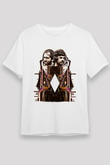 Alan Persons Project Baskılı Unisex Beyaz Tişört - Tshirt
