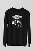 Alan Persons Project Baskılı Unisex Siyah Sweatshirt
