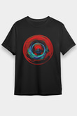 Alan Persons Project Baskılı Unisex Siyah Tişört - Tshirt