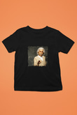 Albert Einstein Baskılı Unisex Siyah Çocuk Tişört