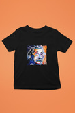 Albert Einstein Baskılı Unisex Siyah Çocuk Tişört