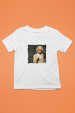 Albert Einstein Unisex Baskılı Beyaz Çocuk Tişört