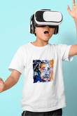 Albert Einstein Unisex Baskılı Beyaz Çocuk Tişört