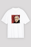 Albert Einstein Unisex Baskılı Beyaz Tişört