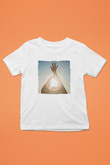 Alcest Baskılı Beyaz Unisex Beyaz Çocuk Tişört - Tshirt