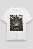 Alcest Baskılı Unisex Beyaz Tişört - Tshirt