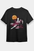 Alcest Baskılı Unisex Siyah Tişört - Tshirt