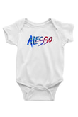 Alesso Baskılı Beyaz Unisex Bebek Body - Zıbın