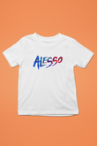 Alesso Baskılı Beyaz Unisex Çocuk Tişört