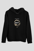 Alesso Baskılı Unisex Siyah Hoodie