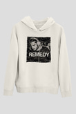 Alesso Beyaz Unisex Kapüşonlu Sweatshirt