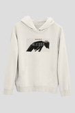 Alesso Beyaz Unisex Kapüşonlu Sweatshirt