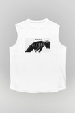 Alesso Beyaz Unisex Kolsuz Tişört