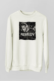 Alesso Beyaz Unisex Sweatshirt