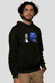 Alesso Siyah Unisex Kapüşonlu Sweatshirt