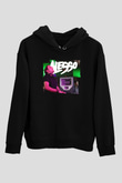 Alesso Siyah Unisex Kapüşonlu Sweatshirt