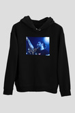 Alesso Siyah Unisex Kapüşonlu Sweatshirt