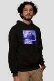 Alesso Siyah Unisex Kapüşonlu Sweatshirt