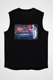 Alesso Siyah Unisex Kolsuz Tişört