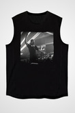 Alesso Siyah Unisex Kolsuz Tişört