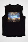 Alesso Siyah Unisex Kolsuz Tişört