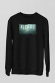 Alesso Siyah Unisex Sweatshirt