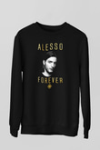 Alesso Siyah Unisex Sweatshirt