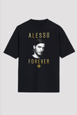 Alesso Siyah Unisex Tişört T-Shirt - TişörtFabrikası