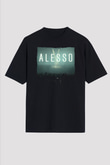 Alesso Siyah Unisex Tişört T-Shirt - TişörtFabrikası