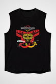 Alexisonfire Baskılı Unisex Siyah Kolsuz Tişört