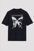 Alexisonfire Siyah Unisex Oversize Tişört T-Shirt